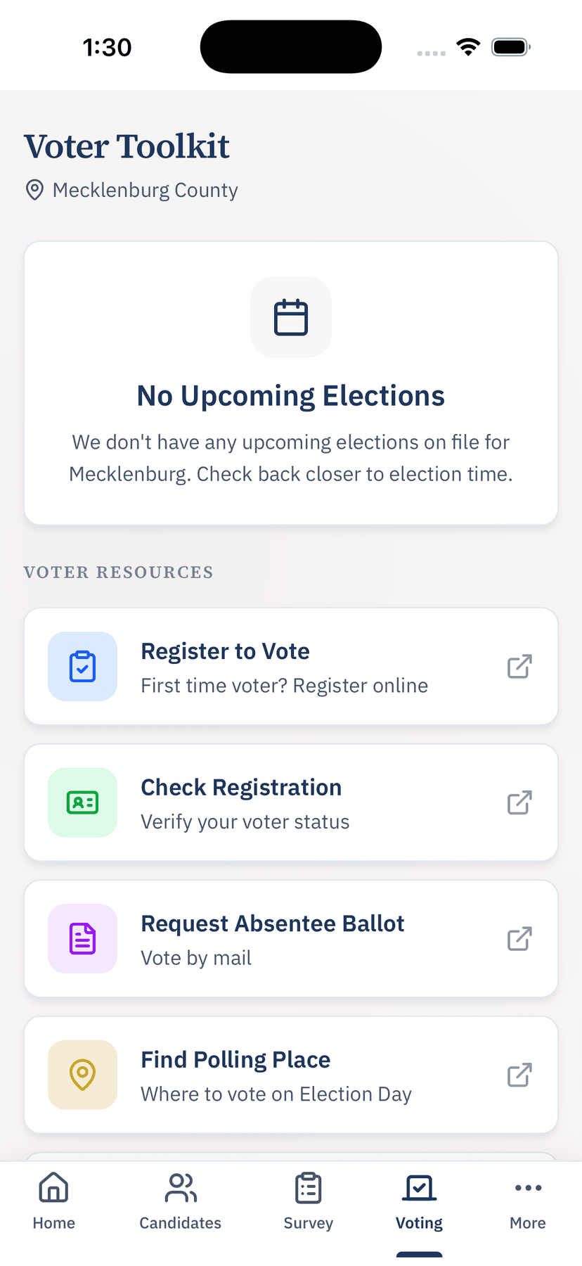Full voter toolkit